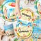 Hello Summer Party Decorations-142Pcs Beach Pool Party Paper Plates and Napkins Set